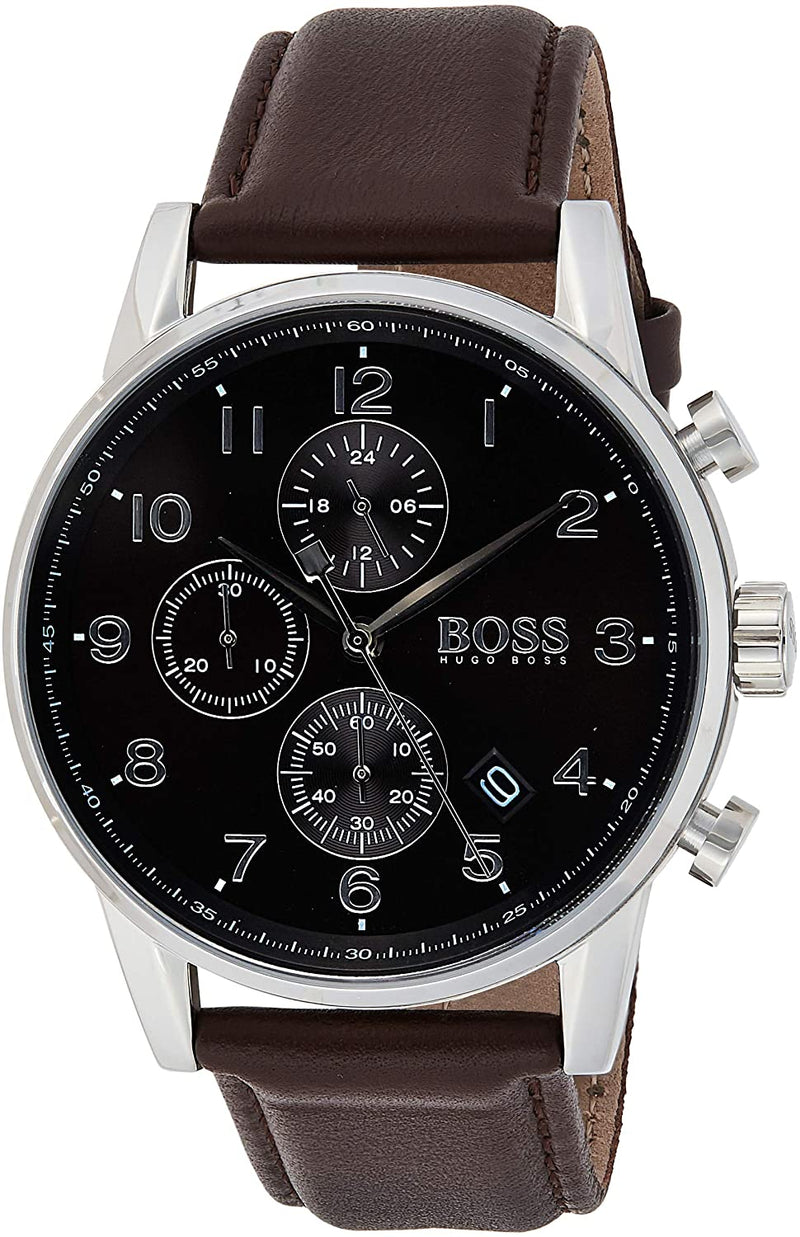 Boss Navigator Classic  Mens Chronograph watch  HB1513494 - The Watches Men & CO