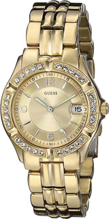 Guess Gold-Tone Date Feature Women's Watch W85110L1