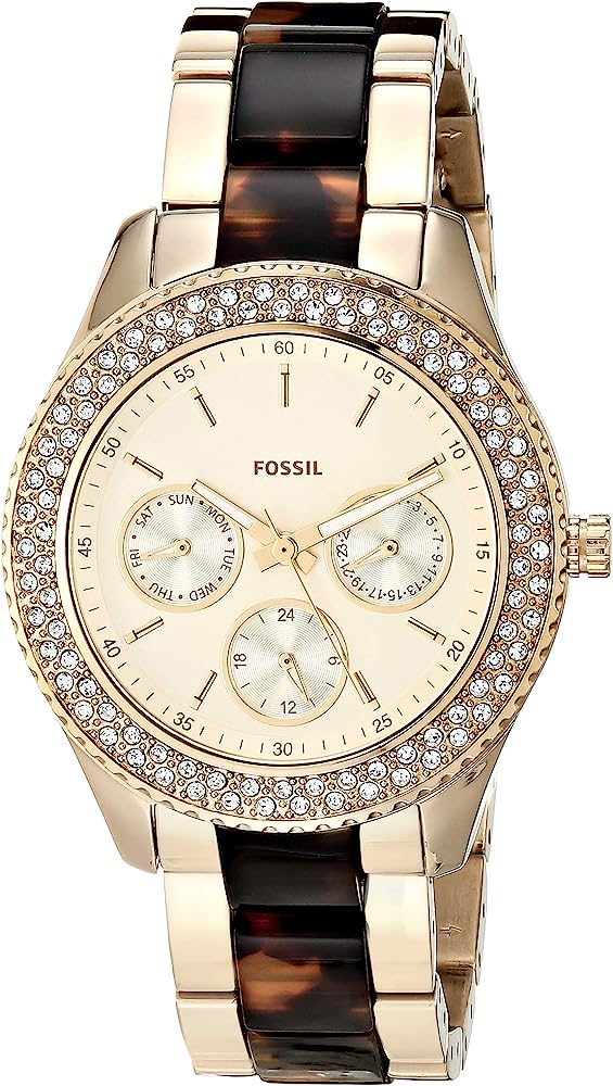 Fossil Stella Two-Tone Stainless Steel Women's Watch ES4756