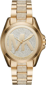 Michael Kors Bradshaw Gold Tone Pave Women's Watch  MK6487 - The Watches Men & CO