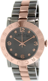 Marc By Marc Jacobs Amy Grey Women's Steel Two Toned Watch MBM8597 - The Watches Men & CO #4