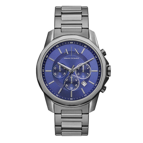 Armani Exchange Chronograph Gunmetal Stainless Steel Men's Watch  AX1731 - The Watches Men & CO