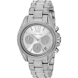 Michael Kors Mini Bradshaw All Silver Women's Watch  MK6454 - The Watches Men & CO