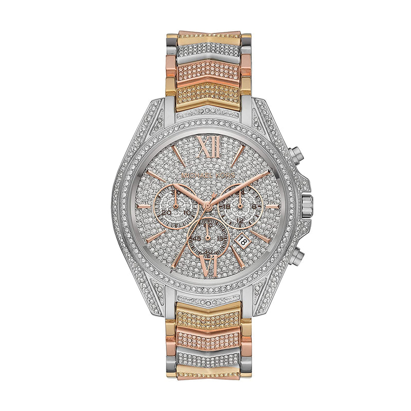 Michael Kors Whitney Tri-tone Pave Women's Watch  MK6741 - The Watches Men & CO