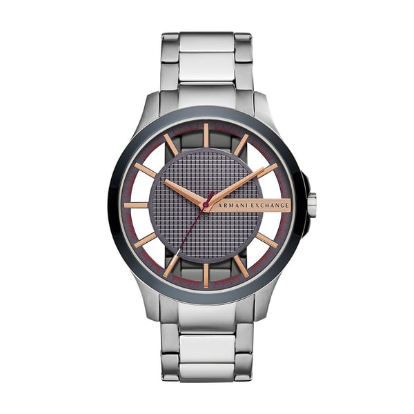 Armani Exchange Hampton Grey Metal Men's Watch  AX2405 - The Watches Men & CO