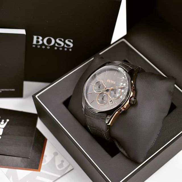 Hugo Boss Onyx Chronograph Men's Watch 1513366 - The Watches Men & CO #4