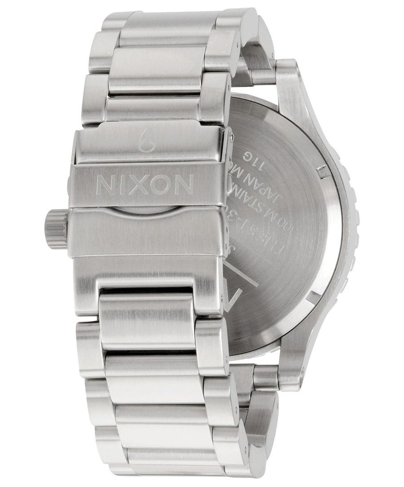 Nixon 51-30 Chronograph White Dial Stainless Steel Men's Watch A083-100 - The Watches Men & CO #3
