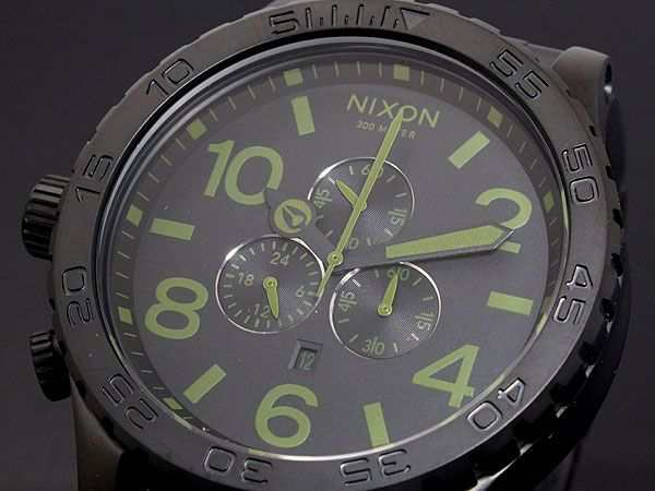 Nixon 51-30 Surplus Matte Black Men's Watch A083-1042 - The Watches Men & CO #3