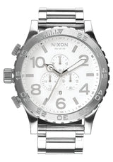 Nixon 51-30 Chronograph High Polish Stainless Steel Men's Watch  A083-488 - The Watches Men & CO