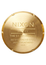 Nixon 51-30 Chrono Stainless Steel Gold Tone Men's Watch A083-502 - The Watches Men & CO #4