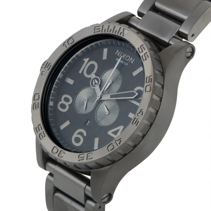 Nixon 51-30 Chronograph Gunmetal Men's Watch A083-632 - The Watches Men & CO #5