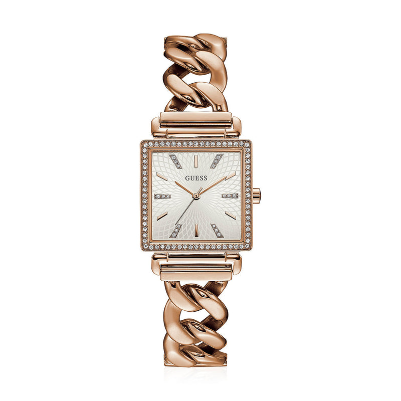 Guess Vanity Rose Gold Square Women's Watch W1030L4