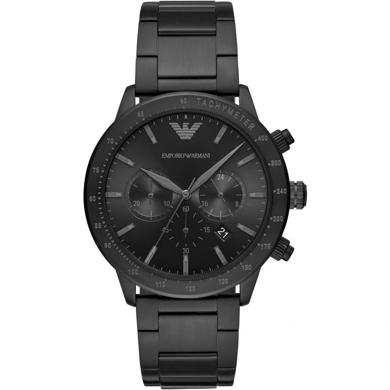 Emporio Armani Sport Chronograph Black Dial Men's Watch  AR11242 - The Watches Men & CO