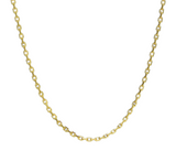 Big Daddy 3mm Stainless Steel Mariner Cable Gold Chain