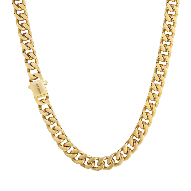 Big Daddy 12mm Gold Cuban Chain