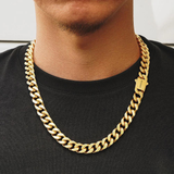 Big Daddy 12mm Gold Cuban Chain