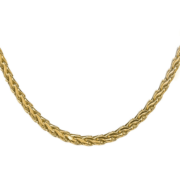 Big Daddy 5MM Gold Spiga Rope Chain