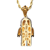 Big Daddy Iced Out Astronaut Pendant