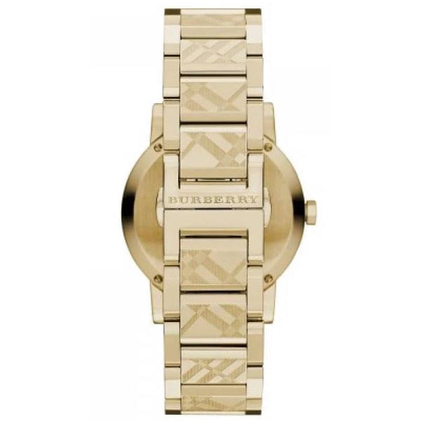Burberry Men’s Swiss Made Stainless Steel Gold Dial Men's Watch BU9038 - The Watches Men & CO #3