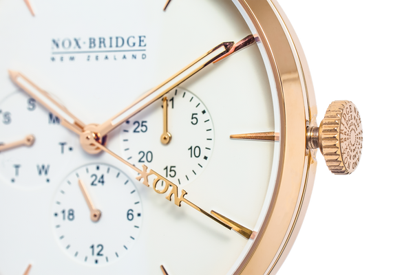 NOX-BRIDGE Classic Izar Rose Gold 36MM IRG36 - The Watches Men & CO #2