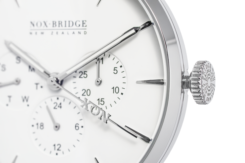 NOX-BRIDGE Classic Alcyone Silver 41MM AS41 - The Watches Men & CO #2