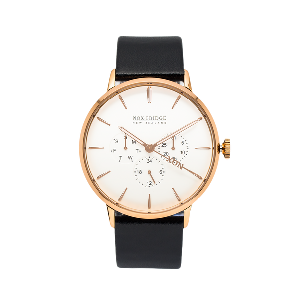 NOX-BRIDGE Classic Capella Rose Gold 41MM  CRG41 - The Watches Men & CO