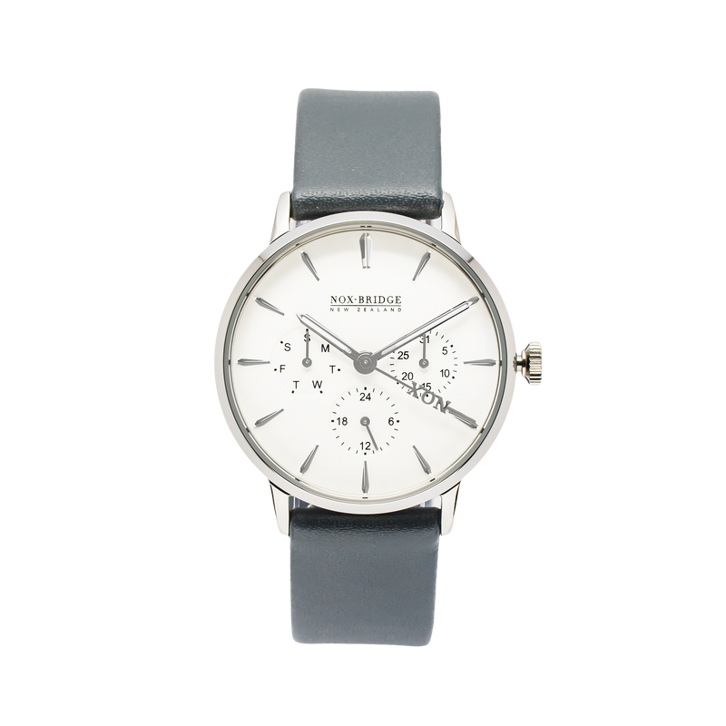 NOX-BRIDGE Classic Alcyone Silver 36MM  AS36 - The Watches Men & CO