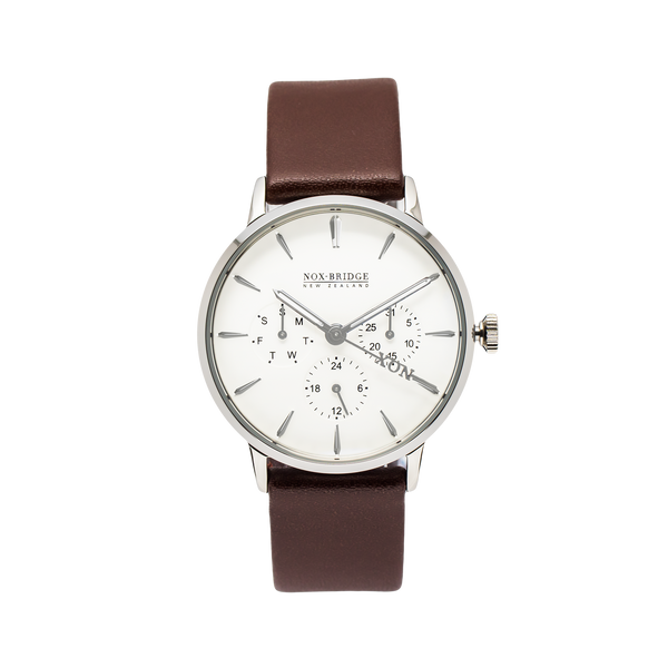 NOX-BRIDGE Classic Izar Silver 36MM  IS36 - The Watches Men & CO