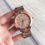 Michael Kors Runway Rose Gold Ladies Watch MK3336 - The Watches Men & CO #8