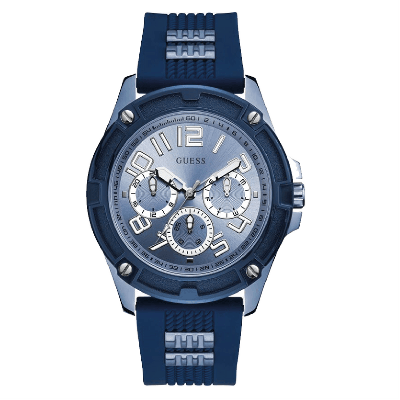 Guess Delta Blue Silicone Men's Watch GW0051G4