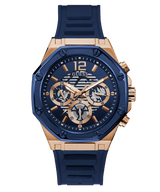 Guess Multi-function Blue Silicone Strap Men's Watch GW0263G2