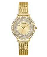 Guess Soiree Gold Tone Mesh Strap Women's Watch GW0402L2