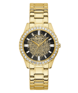 Guess Glitter Burst Gold Tone Women's Watch GW0405L2