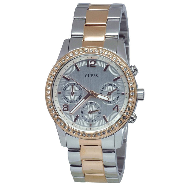 Guess Mini Spectrum Diamond Two-Tone Ladies Watch W0122L1 - The Watches Men & CO #2