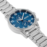 Hugo Boss Aeroliner Chronograph Blue Dial Men's Watch#1513183 - The Watches Men & CO #3