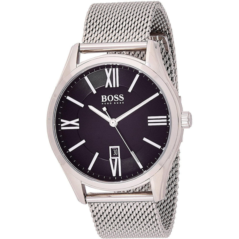 Hugo Boss Ambassador Black Dial Men's Watch  1513442 - The Watches Men & CO