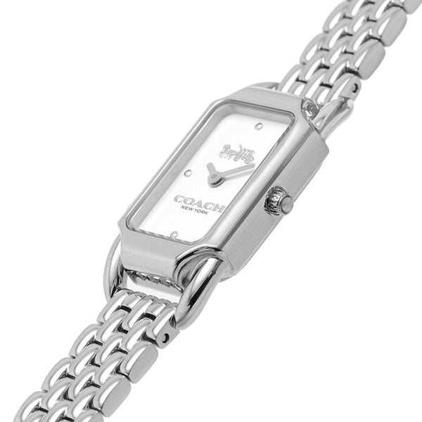 Coach Cadie Stainless Steel Silver Women's Watch 14504035 - The Watches Men & CO #2