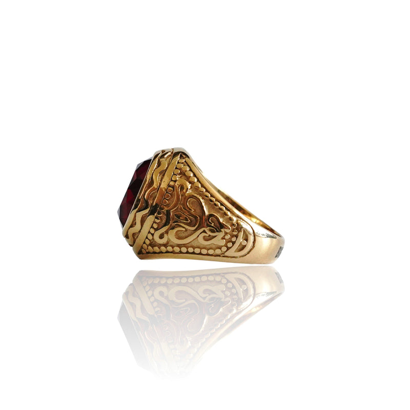 Big Daddy Wine Hercules Gold Ring