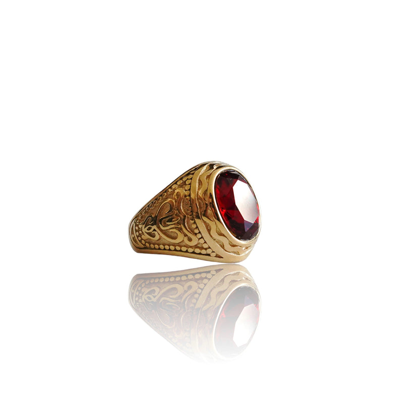 Big Daddy Wine Hercules Gold Ring