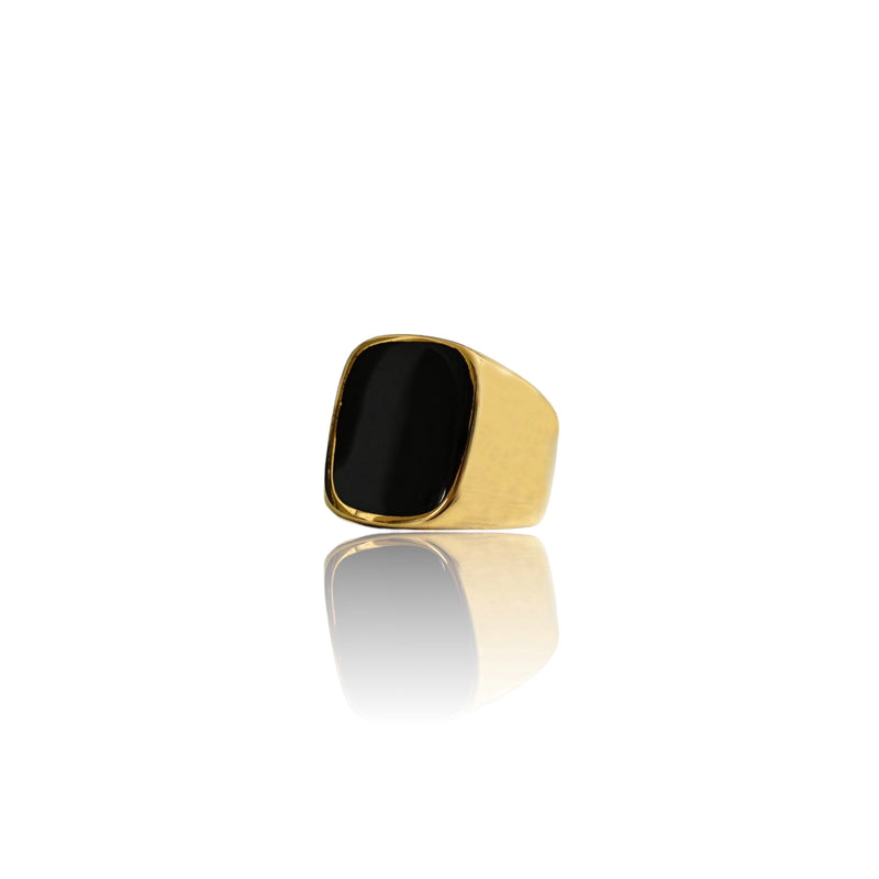 Big Daddy Black Siren Gold Ring