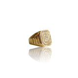 Big Daddy Imperial Iced Gold Ring