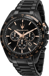 Maserati Traguardo Chronograph Black  Men's Watch  R8873612048 - The Watches Men & CO