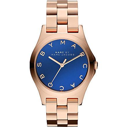 Marc By Marc Jacobs Henry Blue women's stainless steel watch MBM3213 - The Watches Men & CO #3