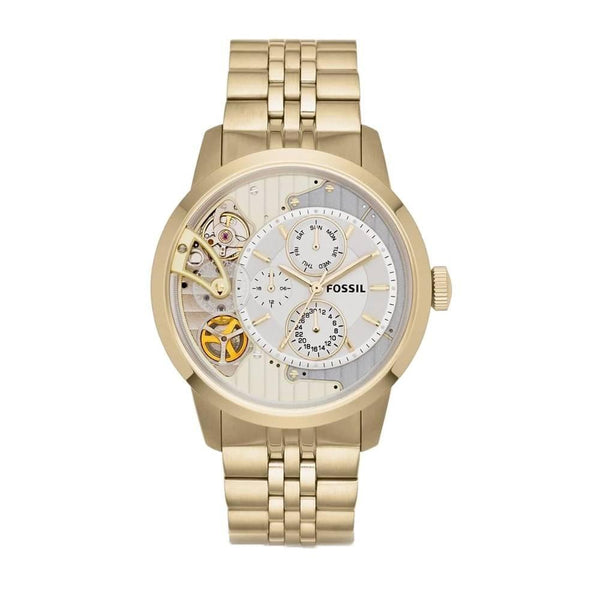 Fossil Multi-Function Exposed Gold Tone Men's Watch  ME1137 - The Watches Men & CO