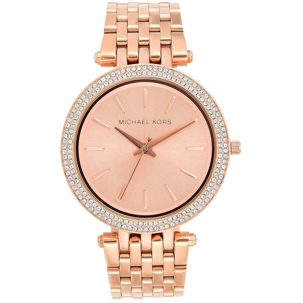 Michael Kors Darci Rose Gold Ladies Watch  MK3192 - The Watches Men & CO