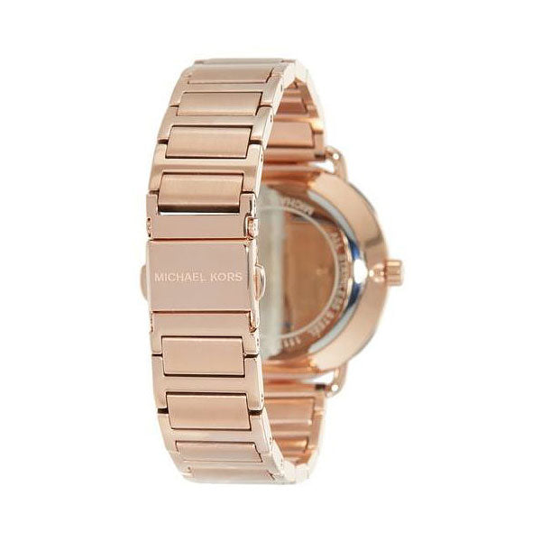 Michael Kors Portia Rose Gold Women's Watch MK3795 - The Watches Men & CO #3