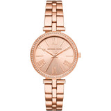 Michael Kors Maci Rose Gold Ladies Watch  MK3904 - The Watches Men & CO