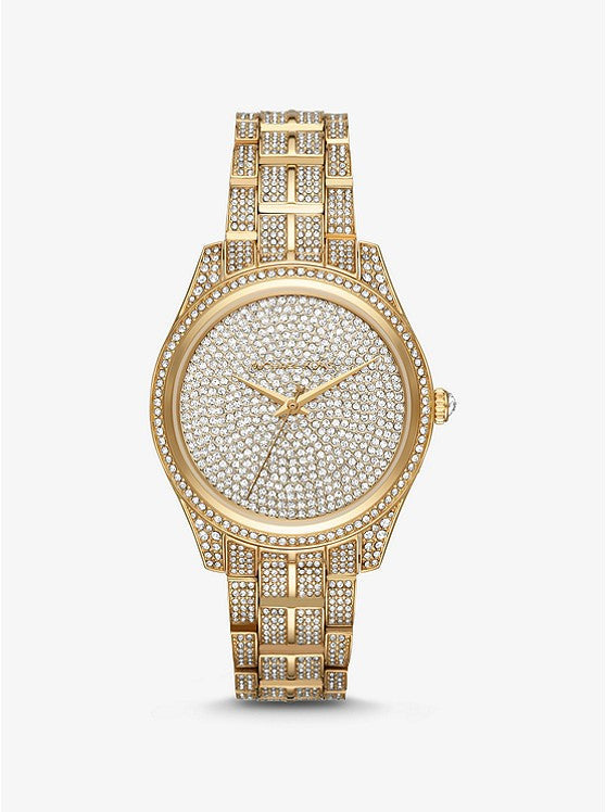 Michael Kors Lauryn Gold Dial Women's Watch  MK3930 - The Watches Men & CO