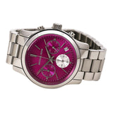 Michael Runway Chronograph Pink Dial Ladies Watch MK6160 - The Watches Men & CO #5