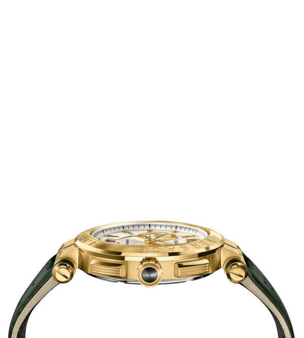 Versace Aion Chronograph Green Strap Men's Watch VBR020017 - The Watches Men & CO #2